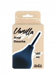 Черный анальный душ Anal Douche M - Lola Games - купить с доставкой в Волгограде
