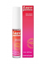 Возбуждающий блеск для губ Love Potion - 8 мл. - Love to Love - купить с доставкой в Волгограде