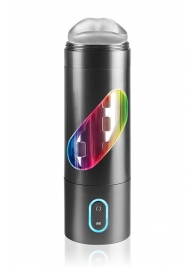 Перезаряжаемый мастурбатор-ротик Extreme Toyz Rechargeable Roto-Bator Mouth - Pipedream - в Волгограде купить с доставкой