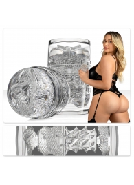 Прозрачный двусторонний мастурбатор Fleshlight Quickshot Mia Malkova - Fleshlight - в Волгограде купить с доставкой