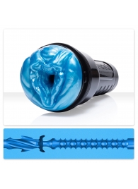 Мастурбатор-вагина Fleshlight Freaks Alien Blue Metallic - Fleshlight - в Волгограде купить с доставкой
