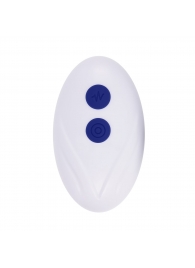 Синее эрекционное виброкольцо с клиторальной подушечкой и пультом ДУ Adjustable Fun Ring - Zero Tolerance - в Волгограде купить с доставкой