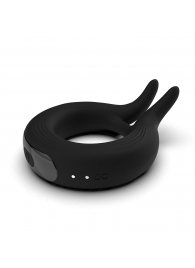 Черное эрекционное кольцо Marry Me Rechargeable Vibrating Cockring - Adrien Lastic - в Волгограде купить с доставкой