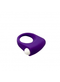 Фиолетовое эрекционное кольцо Puggle Vibrating Ring with Bullet - Adrien Lastic - в Волгограде купить с доставкой