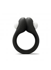 Черное эрекционное кольцо Zippy Vibrating Ring With Bullet - Adrien Lastic - в Волгограде купить с доставкой