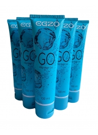 Набор из 5 пролонгирующих лубрикантов на водной основе Egzo Go (по 100 мл.) - EGZO - купить с доставкой в Волгограде