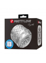 Прозрачный сквозной мастурбатор Crystle - Baile - в Волгограде купить с доставкой