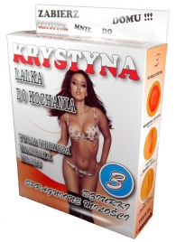Надувная секс-кукла Krystyna - Boys of Toys - в Волгограде купить с доставкой