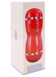 Двусторонний мастурбатор в колбе Cleo - вагина и ротик - Boys of Toys - в Волгограде купить с доставкой