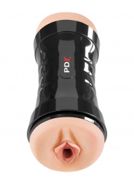 Двусторонний мастурбатор в колбе Super Flip-A-Pussy Over - Pipedream - в Волгограде купить с доставкой