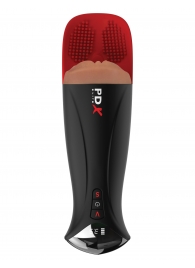 Мастурбатор-вагина в колбе с вибрацией Fuck-O-Matic Pro XL - Pipedream - в Волгограде купить с доставкой