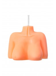 Оранжевая сувенирная свеча «Женский силуэт» - Pecado - купить с доставкой в Волгограде