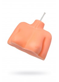 Оранжевая сувенирная свеча «Женский силуэт» - Pecado - купить с доставкой в Волгограде