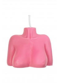 Розовая сувенирная свеча «Женский силуэт» - Pecado - купить с доставкой в Волгограде