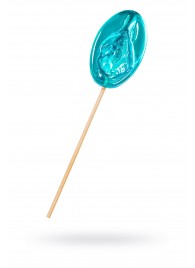 Леденец в форме вагины со вкусом блю кюрасао - 50 гр. - Sosuчki - купить с доставкой в Волгограде