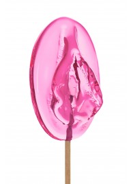 Леденец в форме вагины со вкусом айриш крим - 50 гр. - Sosuчki - купить с доставкой в Волгограде