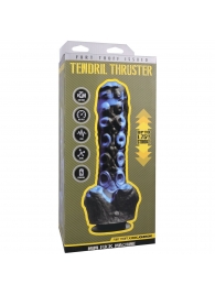 Черно-синяя мини-машина на присоске Tendril Thruster - 21,6 см. - Doc Johnson - купить с доставкой в Волгограде