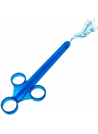 Синий шприц для введения лубриканта XL Lubricant Launcher - XR Brands - купить с доставкой в Волгограде