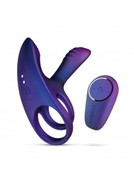 Фиолетовое эрекционное виброкольцо с клиторальной подушечкой Infinity Ignite - ONE DC B.V. - в Волгограде купить с доставкой