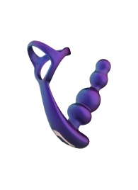 Фиолетовое эрекционное виброкольцо с анальной ёлочкой Stellar Force - ONE DC B.V. - в Волгограде купить с доставкой