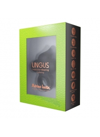 Черное эрекционное кольцо Lingus с вибрацией - Adrien Lastic - в Волгограде купить с доставкой