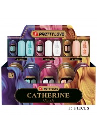 Набор из 15 мастурбаторов Catherine Olga - Baile - в Волгограде купить с доставкой