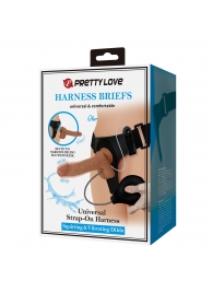 Женский страпон с вибрацией и эффектом эякуляции Oher - Baile - купить с доставкой в Волгограде