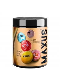 Точечные презервативы MAXUS 2000 Amazing Dots с железным кейсом - 15 шт. - Maxus - купить с доставкой в Волгограде