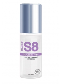 Лубрикант на водной основе S8 Glycerin Free без глицерина - 125 мл. - Stimul8 - купить с доставкой в Волгограде