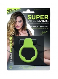 Люминесцентное эрекционное виброкольцо Super - Clara Morgane - в Волгограде купить с доставкой