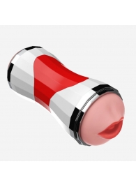 Двусторонний мастурбатор в колбе Power Grip Cup - вагина и ротик - Boys of Toys - в Волгограде купить с доставкой