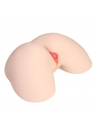 Мастурбатор-полуторс с двойным слоем материала Jenny Onahole Real Hips - KOKOS - в Волгограде купить с доставкой