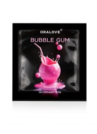 Саше съедобной оральной смазки OraLove с ароматом бабл-гам - 3 гр. - Биоритм - купить с доставкой в Волгограде