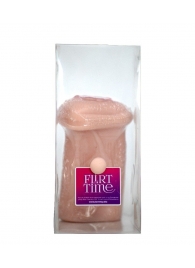 Телесный мастурбатор-вагина с фигурками на поверхности - LOVETOY (А-Полимер) - в Волгограде купить с доставкой