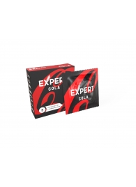 Презервативы с ароматом колы Expert Cola - 3 шт. - Expert - купить с доставкой в Волгограде