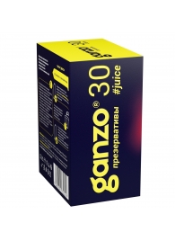 Ароматизированные презервативы Ganzo Juice - 30 шт. - Ganzo - купить с доставкой в Волгограде