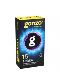 Супертонкие презервативы Ganzo Invisible - 15 шт. - Ganzo - купить с доставкой в Волгограде