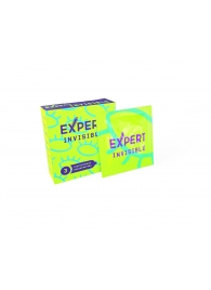 Ультратонкие презервативы Expert Invisible - 3 шт. - Expert - купить с доставкой в Волгограде