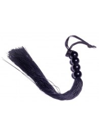 Черная силиконовая плеть - 37 см. - Boys of Toys - купить с доставкой в Волгограде