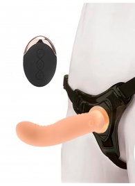 Женский вибрострапон со съемной насадкой и пультом ДУ - Erokay - купить с доставкой в Волгограде