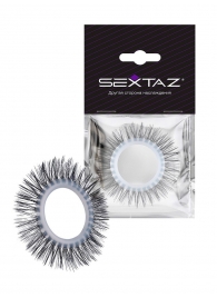 Круглое эрекционное кольцо с длинными «ресничками» - Sextaz - в Волгограде купить с доставкой