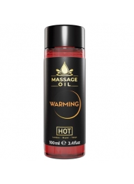 Массажное масло с согревающим эффектом Massage Oil Warming - 100 мл. - HOT - купить с доставкой в Волгограде