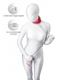 Красный ошейник с подкладкой из меха - ToyFa - купить с доставкой в Волгограде