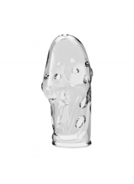 Прозрачная насадка на пенис Booker - 8 см. - Baile - в Волгограде купить с доставкой
