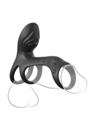 Черная насадка на пенис Ultimate Couples Cage Pro - Pipedream - в Волгограде купить с доставкой