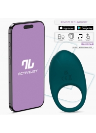 Зеленое интерактивное виброкольцо Ringo - Intoyou - в Волгограде купить с доставкой