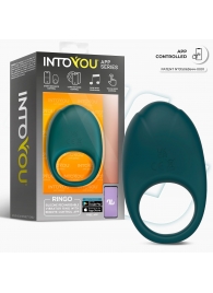 Зеленое интерактивное виброкольцо Ringo - Intoyou - в Волгограде купить с доставкой