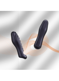 Сливовая силиконовая насадка на пенис с подхватом Manwan Ryzer - Manwan - в Волгограде купить с доставкой