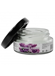 Массажная свеча «Сирень» - 50 мл. - SGAN - купить с доставкой в Волгограде