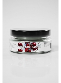 Массажная свеча «Спелая вишня» - 50 мл. - SGAN - купить с доставкой в Волгограде